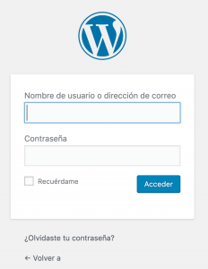acceder-wordpress-navegador